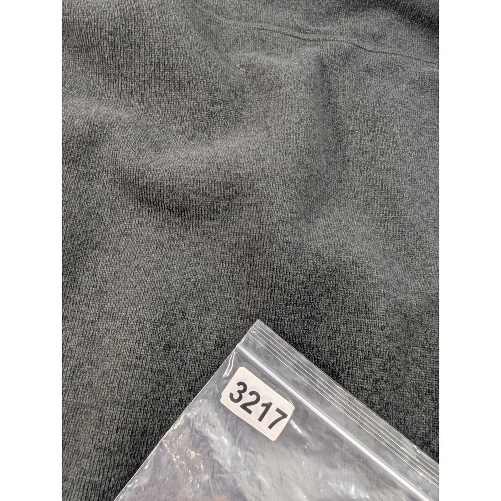 The North Face Mens Dark Grey Gordon Lyons Quarter Zip Fleece Jacket XL
